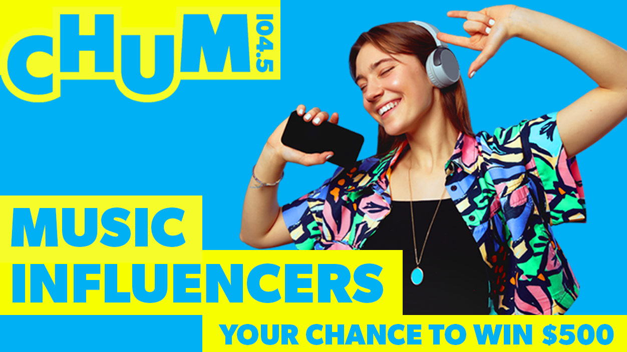 CHUM MUSIC INFLUENCERS CONTEST