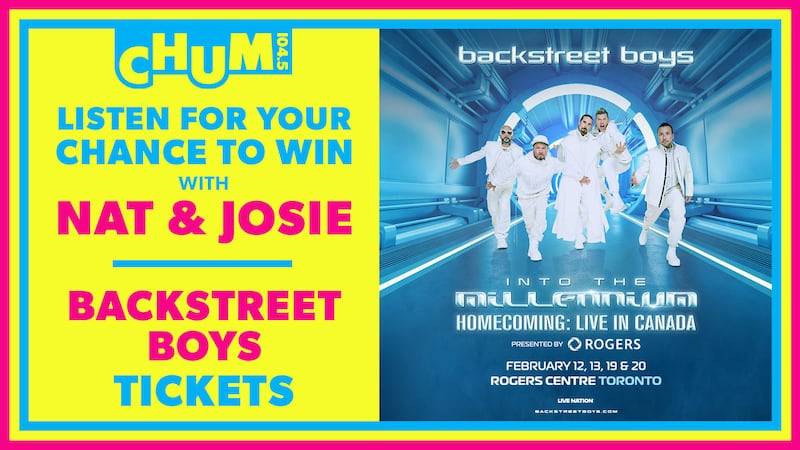 WIN WITH NAT & JOSIE - BACKSTREET BOYS
