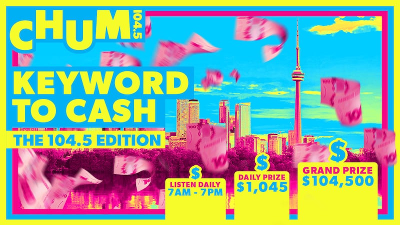 KEYWORD TO CASH - THE 104.5 EDITION