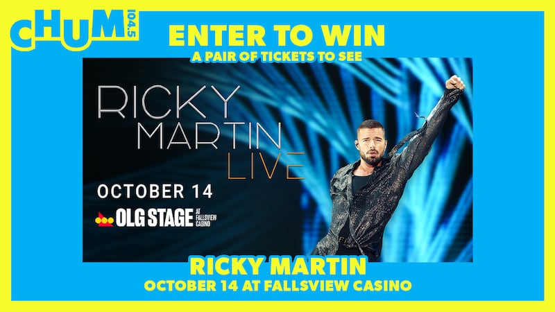 ENTER TO WIN - RICKY MARTIN