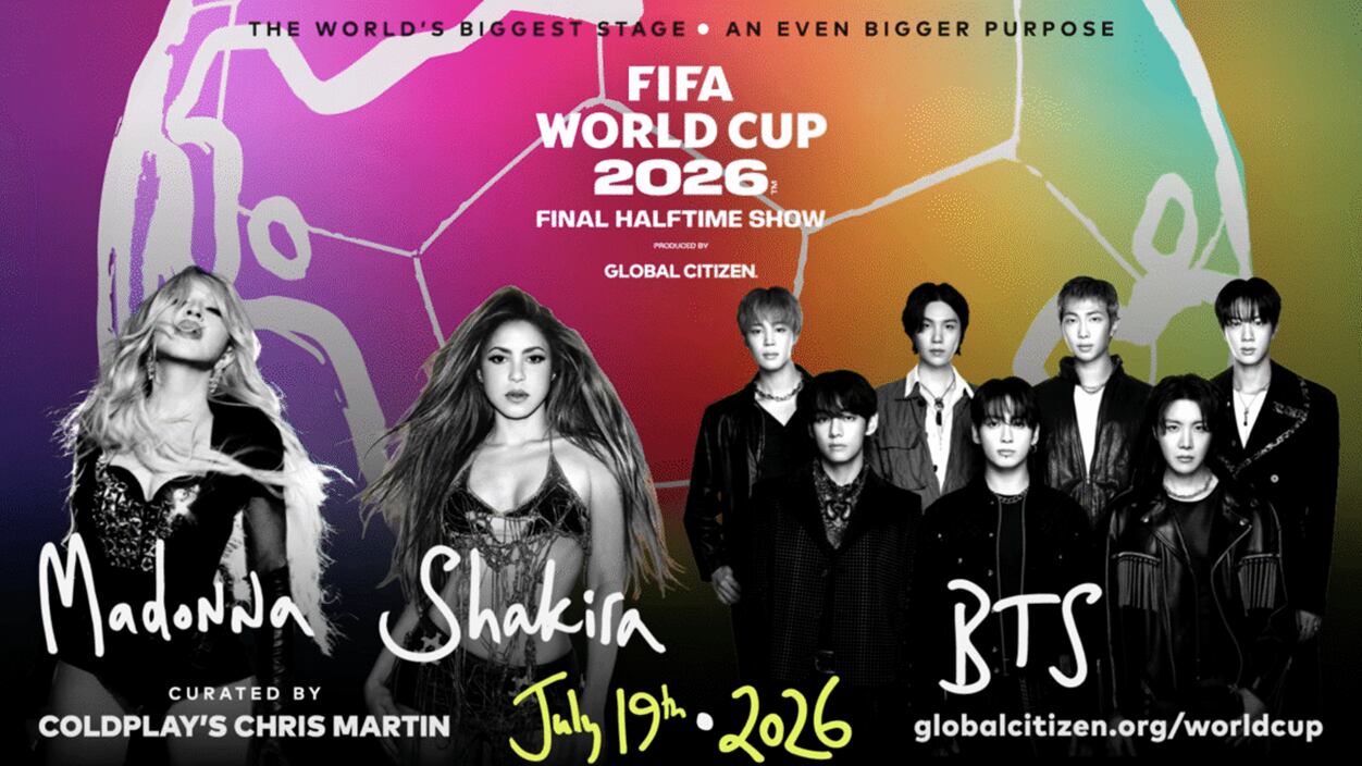 Madonna, Shakira, BTS To Headline The FIFA World Cup 2026 Final Halftime Show